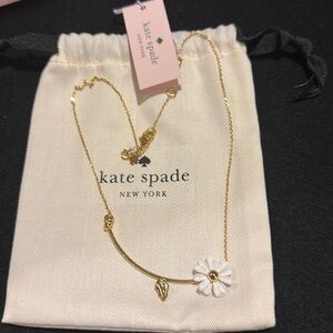 Kate Spade Gold Flower Necklace